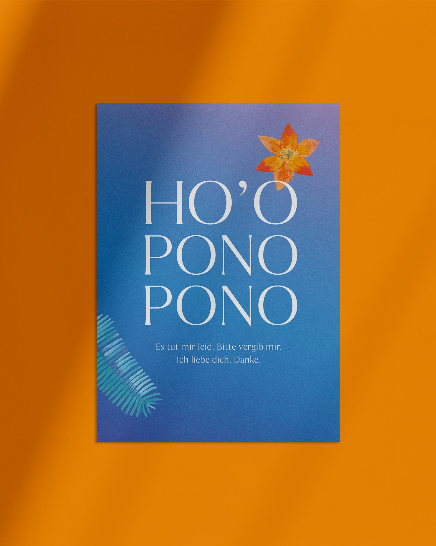 Poster Ho’oponopono