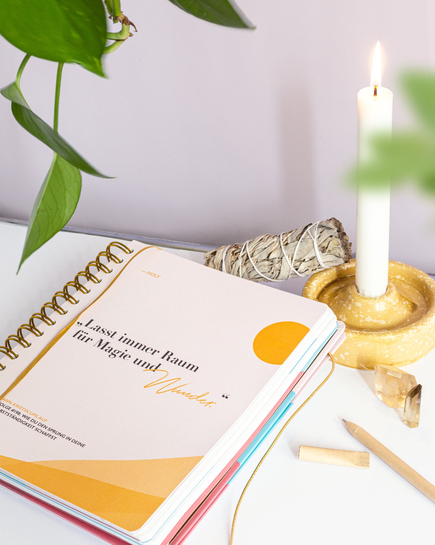 happy, holy & confident® Notizbuch