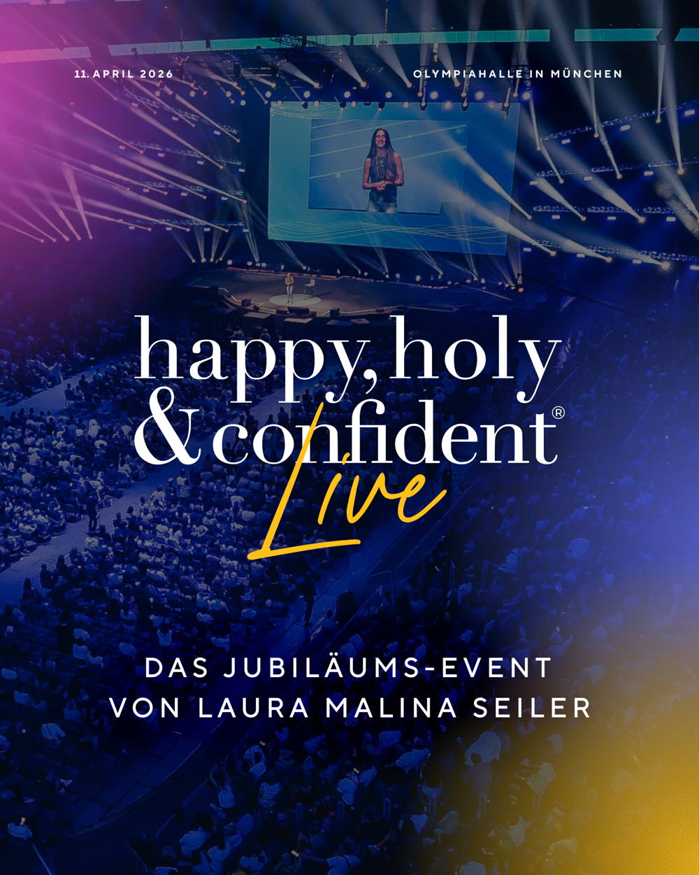 Happy Holy & Confident Live - Confident Ticket